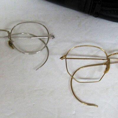 2 Pair Vintage Gold Filled Glass Frames
