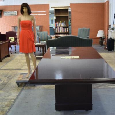 Large Executive Conference Table Wood