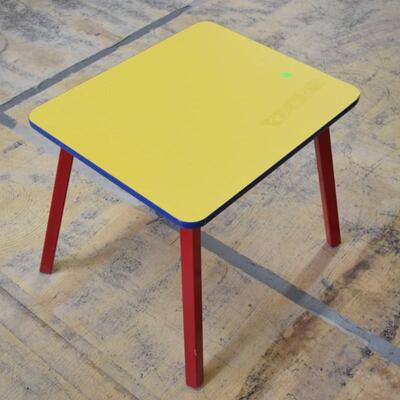 Childrens Multi Color Play Table