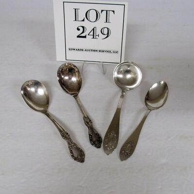 Vintage Silverplate Lot, Van Camp's Marion Pattern and Rogers Grapes Theme