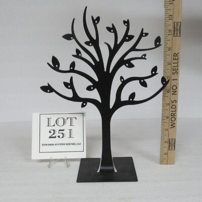 Metal Tree Shaped Earring Tree
