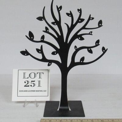 Metal Tree Shaped Earring Tree