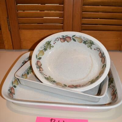 3 Pc Wedgewood Serveware