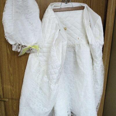 Older Dept 56 Heritage Village Yankee Jud Bell Casting BuildingBassinet or Crib Mattress Pad Set