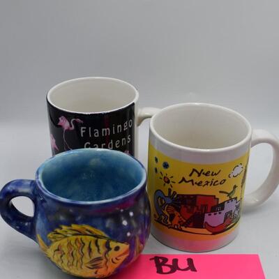 3 Pc Coffee Mug Lot
