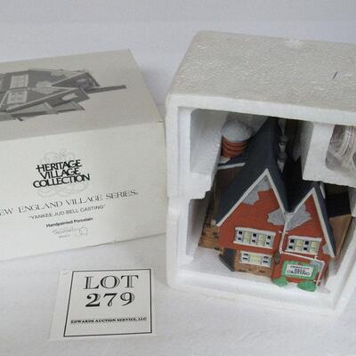 Older Dept 56 Heritage Village Yankee Jud Bell Casting Building