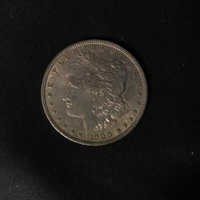 1900 silver coin