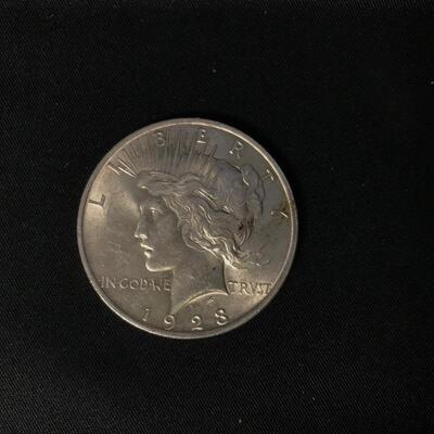 1923 silver dollar