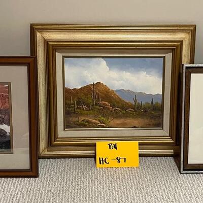 Framed art