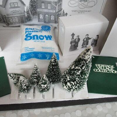 Vintage Dept 56 Start a Tradition Set of 13 Dickens Village