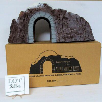 Vintage Dept 56 Village Mountain Tunnel