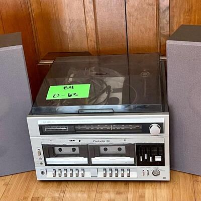 Realistic Record Player & Speakers