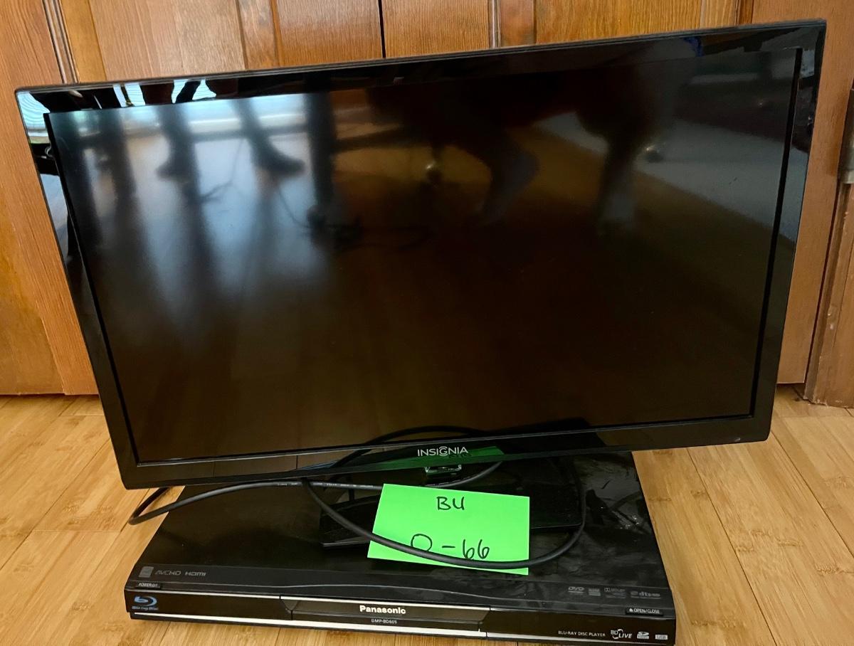 Insignia Tv & Panasonic DVD Player