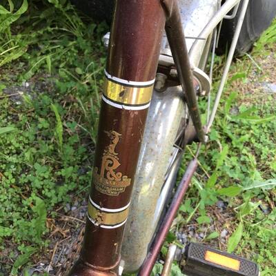 1063 Raleigh Folder 20â€ Folding Bicycle Brown