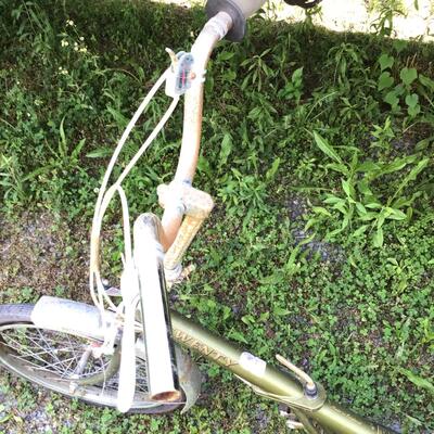 1064 Raleigh 20â€ Folder Green Folding Bicycle