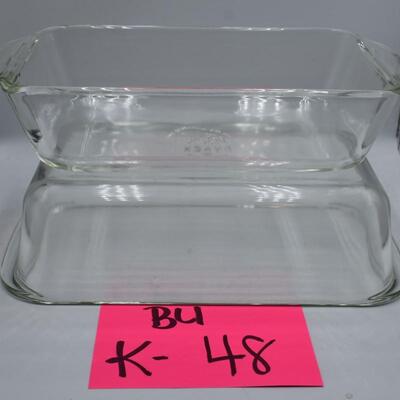 2 Pyrex Baking Dishes