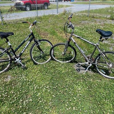 1065 Pair of Raleigh Bicycles