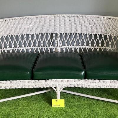 Wicker Sofa