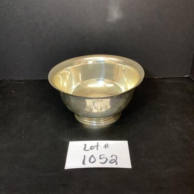 Lot 1052. Sterling Silver  Paul Revere Bowl made in Manchester