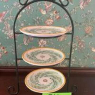 3 Tiered Plate Stand