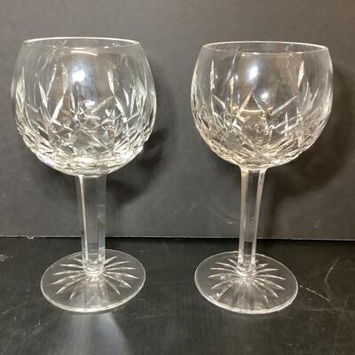 Lot 1056. Set of 4 Waterford Lismore Goblets