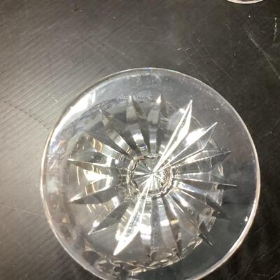 Lot 1056. Set of 4 Waterford Lismore Goblets