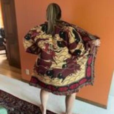 Jacketed Throw