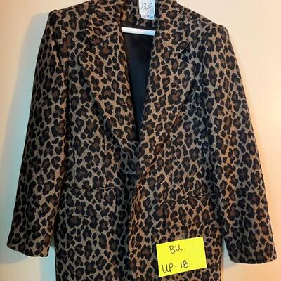 Animal Print Jacket
