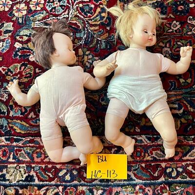 Pair of baby dolls