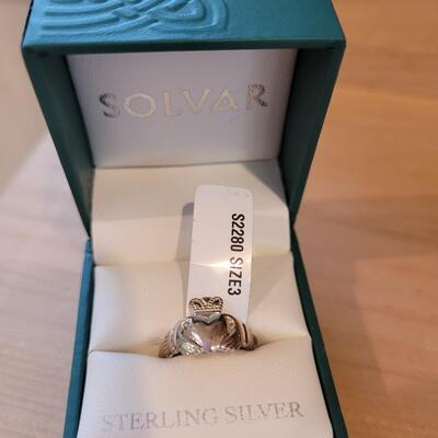 Solvar Sterling Silver Ring