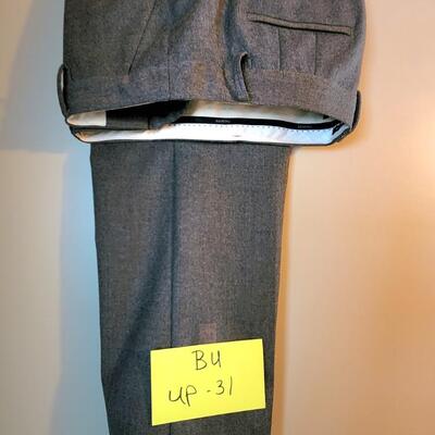 Gray slacks
