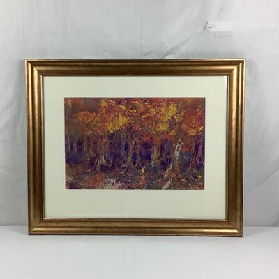 1015  "Deep Purple" Mono Clay Print By Nancy R. Thomas