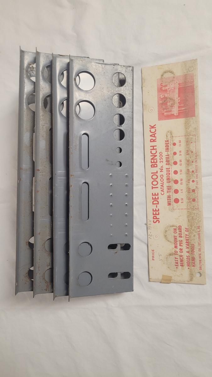 Speedee Counter Rack Spee-Dee Tool Bench Rack | EstateSales.org
