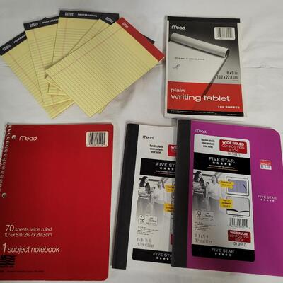 Notepads and composition notebooks