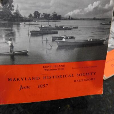 1950s MARYLAND HISTORICAL MAGAZINES Kent Island Union Mills ILLUSTRATED Magazines
