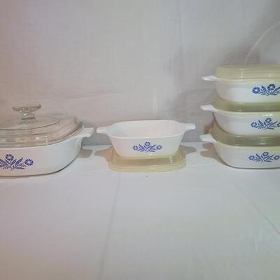 Corningware Dishes with lids