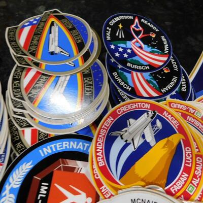 150+ NASA Space Shuttle Missions Stickers Like New Astronauts Space Exploration