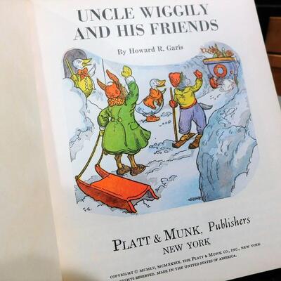 RARE c.1939 UNCLE WIGGILY & HIS FRIENDS Howard Garls Platt & Munk Hardback Book