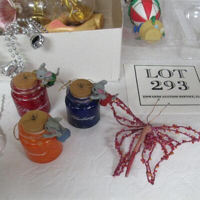 Lot of Christmas Ornaments, Unused Hallmark Christmas Diary