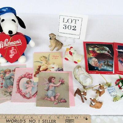 Lot of Valentines Day and Christmas Items