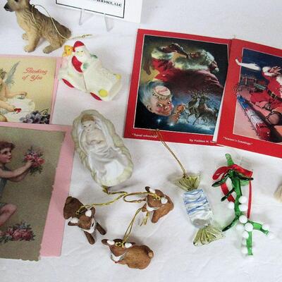 Lot of Valentines Day and Christmas Items