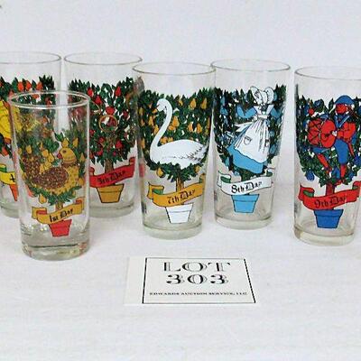 Partial Set of 12 Days of Christmas Tumblers