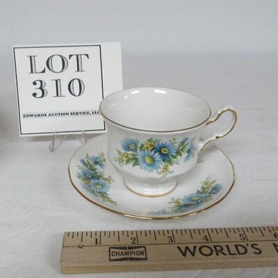 Vintage Queen Anne England Bone China Cup and Saucer Set