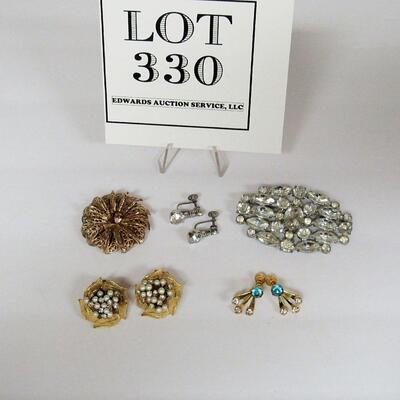 Vintage Rhinestone Lot