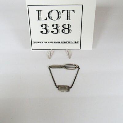 Vintage Swank Sterling Tie Clip