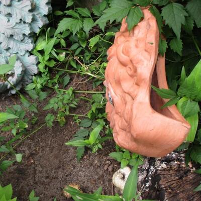 Mermaid Statue, Stone Ivy/Fairy Garden Decor
