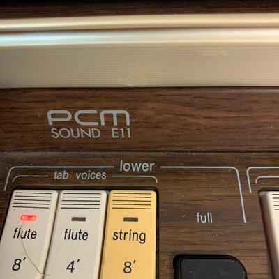 #1 Technics Organ E11 PCM Sound E11