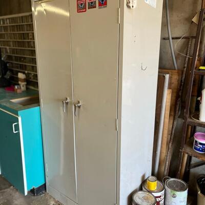 #11 Garage Metal Storage Cabinet