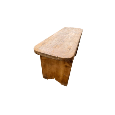 1088 Antique Pine Wooden Bench