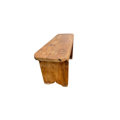 1088 Antique Pine Wooden Bench